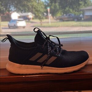 Adidas Women’s Black and White Cloudfoam Sneakers